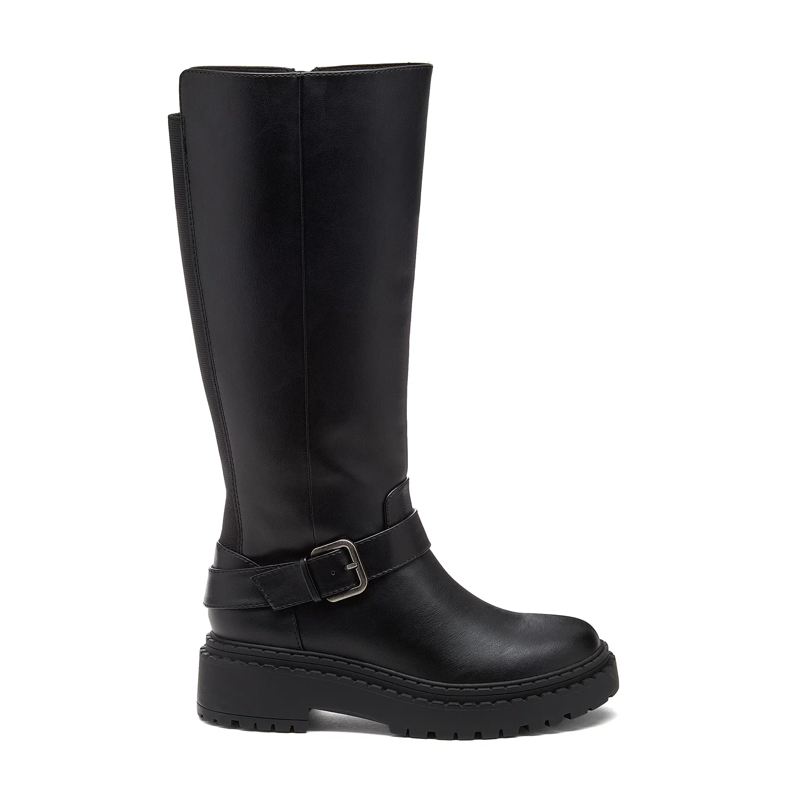 Image of Parker Black Knee High Boots