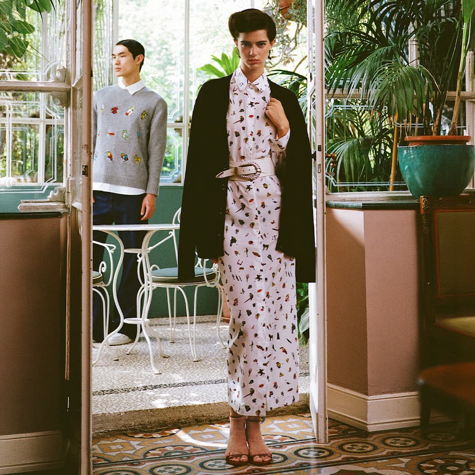 Comic Toys Midi Shirt Dress