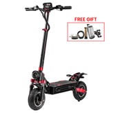 BOYUEDA Q7 Pro Max Electric Scooter, 1600W*2 Motor, 52V 28AH Battery, 10-inch Tire, 70km/h Max Speed, 110km Range, Dual Hydraulic Disc Brakes, Front Hydraulic Shock Absorber & Rear Spring Shock Absorber, LCD Display