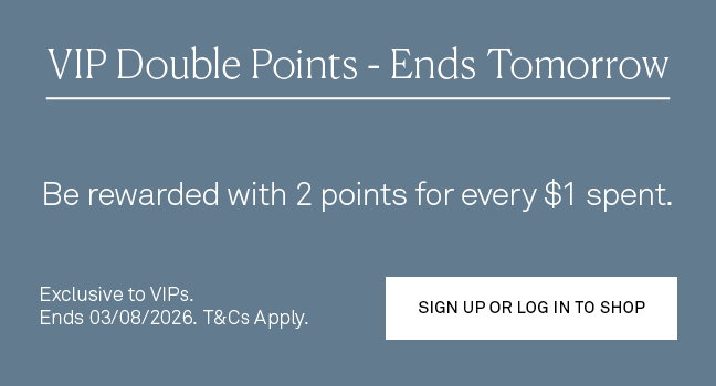 VIP Double Points - Ends Mondy