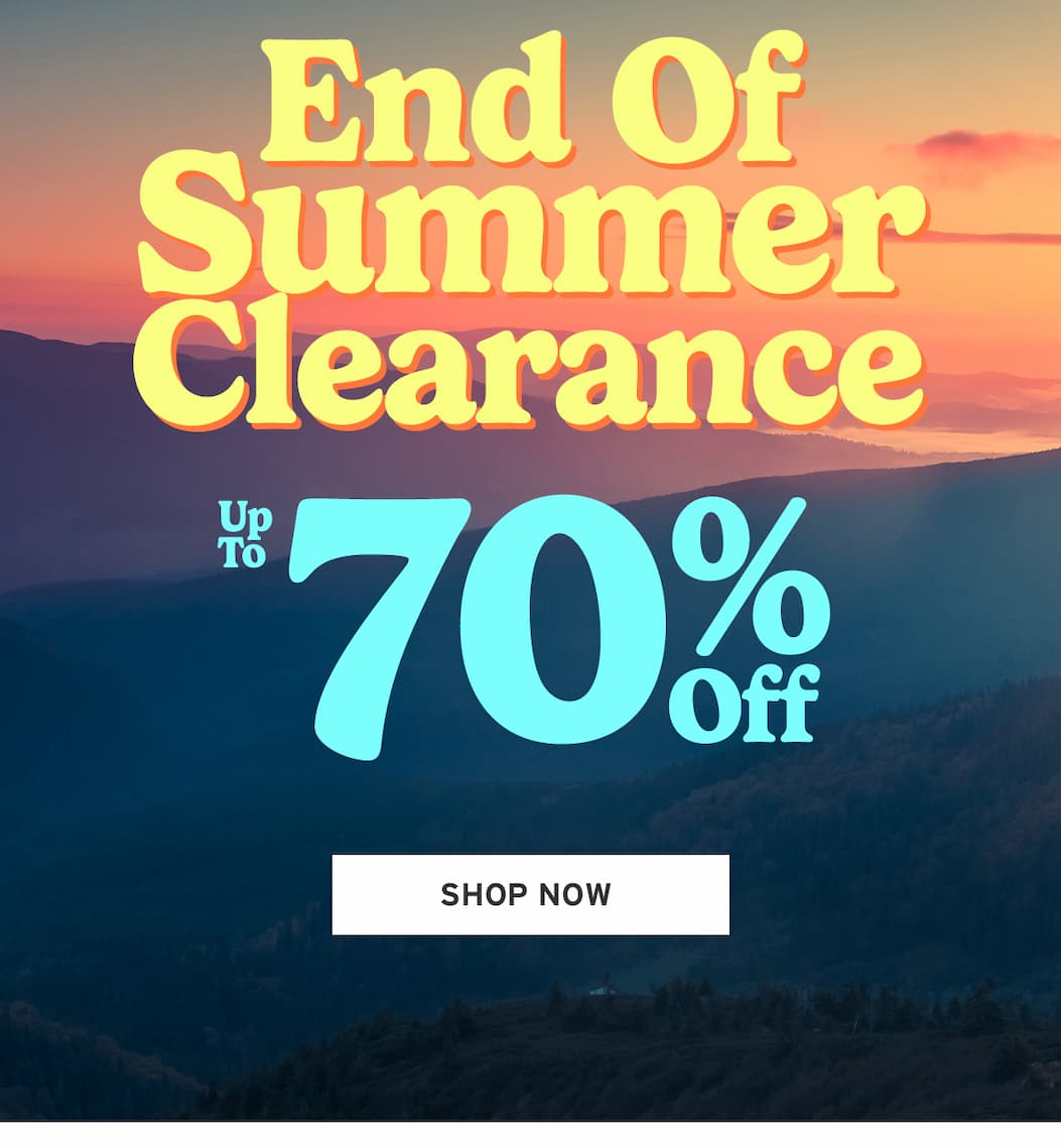 Up to 70% Off Clearance
