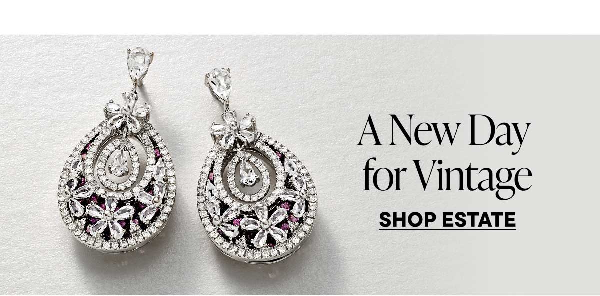 A New Day for Vintage. Shop Estate
