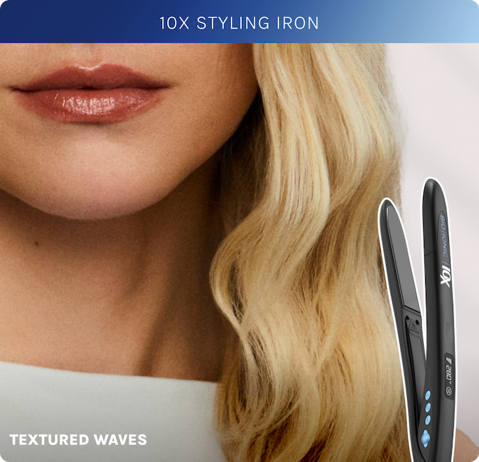 10X Styling Iron - Textured Waves