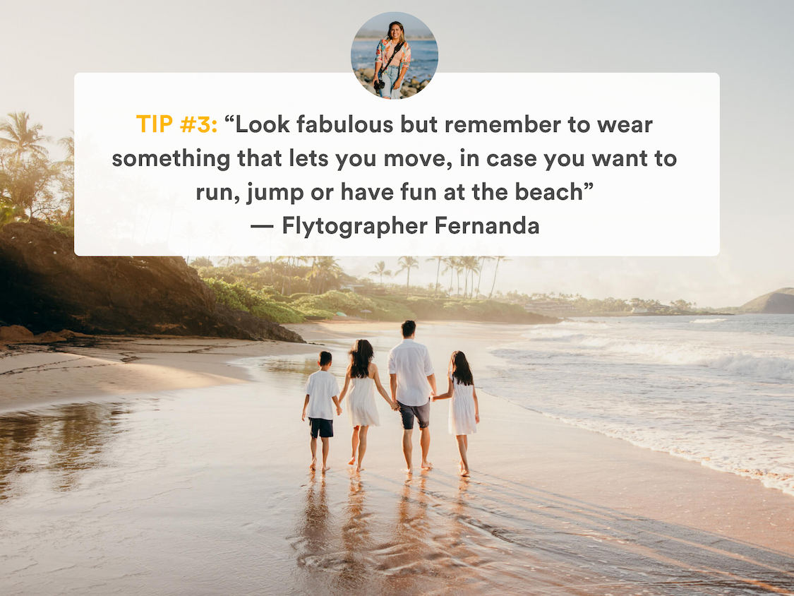 Trip 3: Wear comfortable clothes
