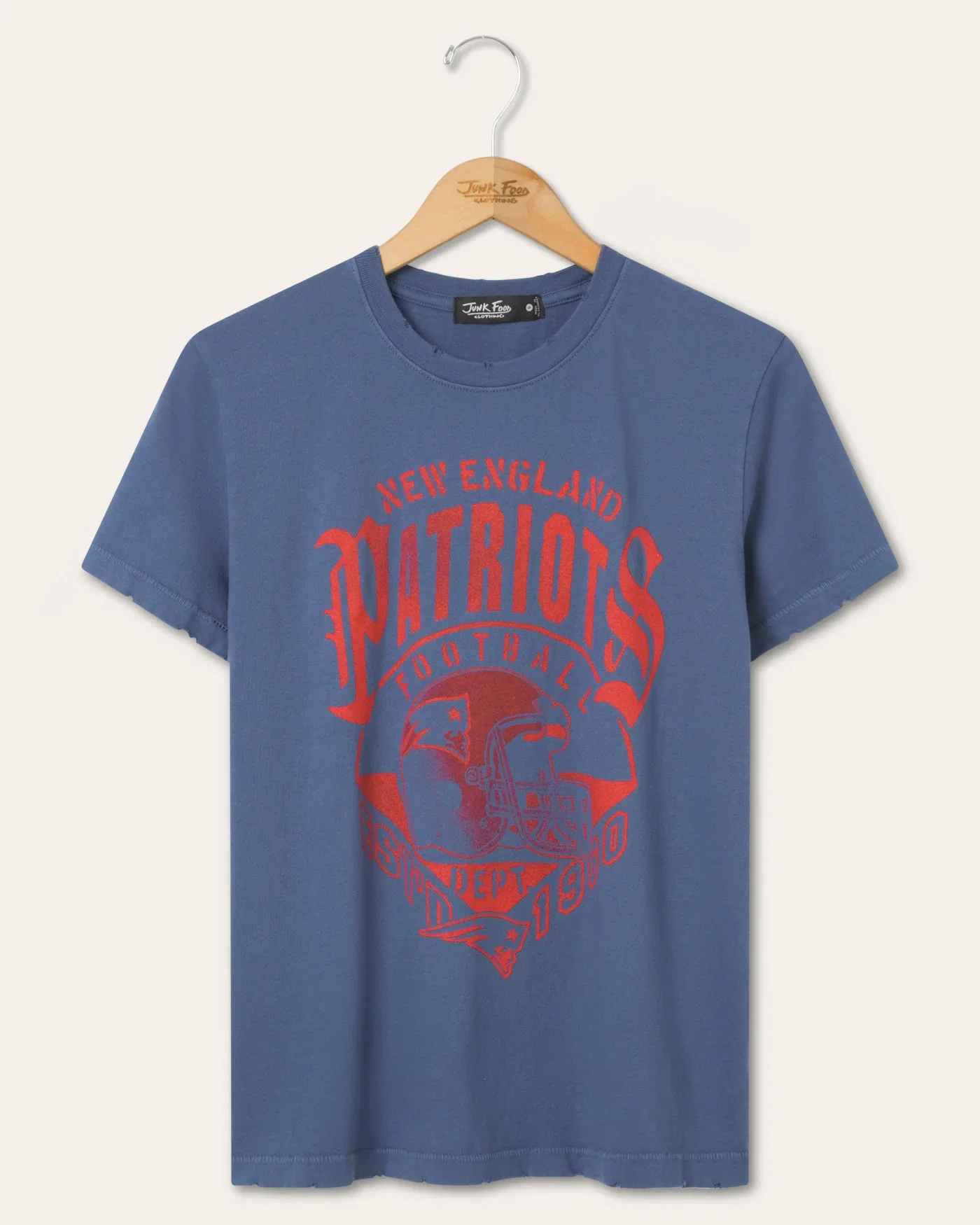 Image of Women's New England Patriots Gridiron Vintage Tee