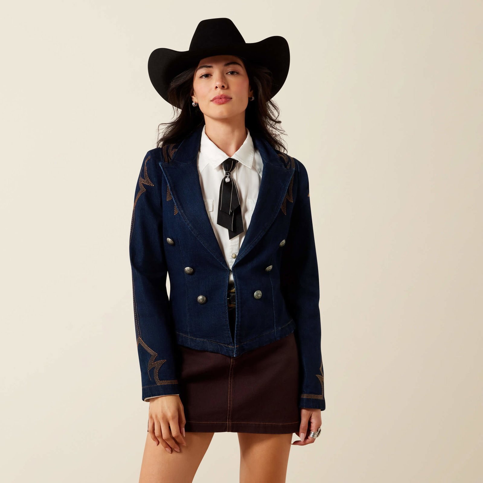 Women’s Lux Denim Blazer