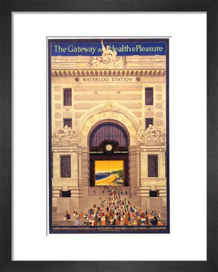 Waterloo Station Poster