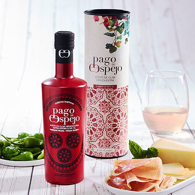 Pago de Espejo Picual Extra Virgin Olive Oil in Gift Package
