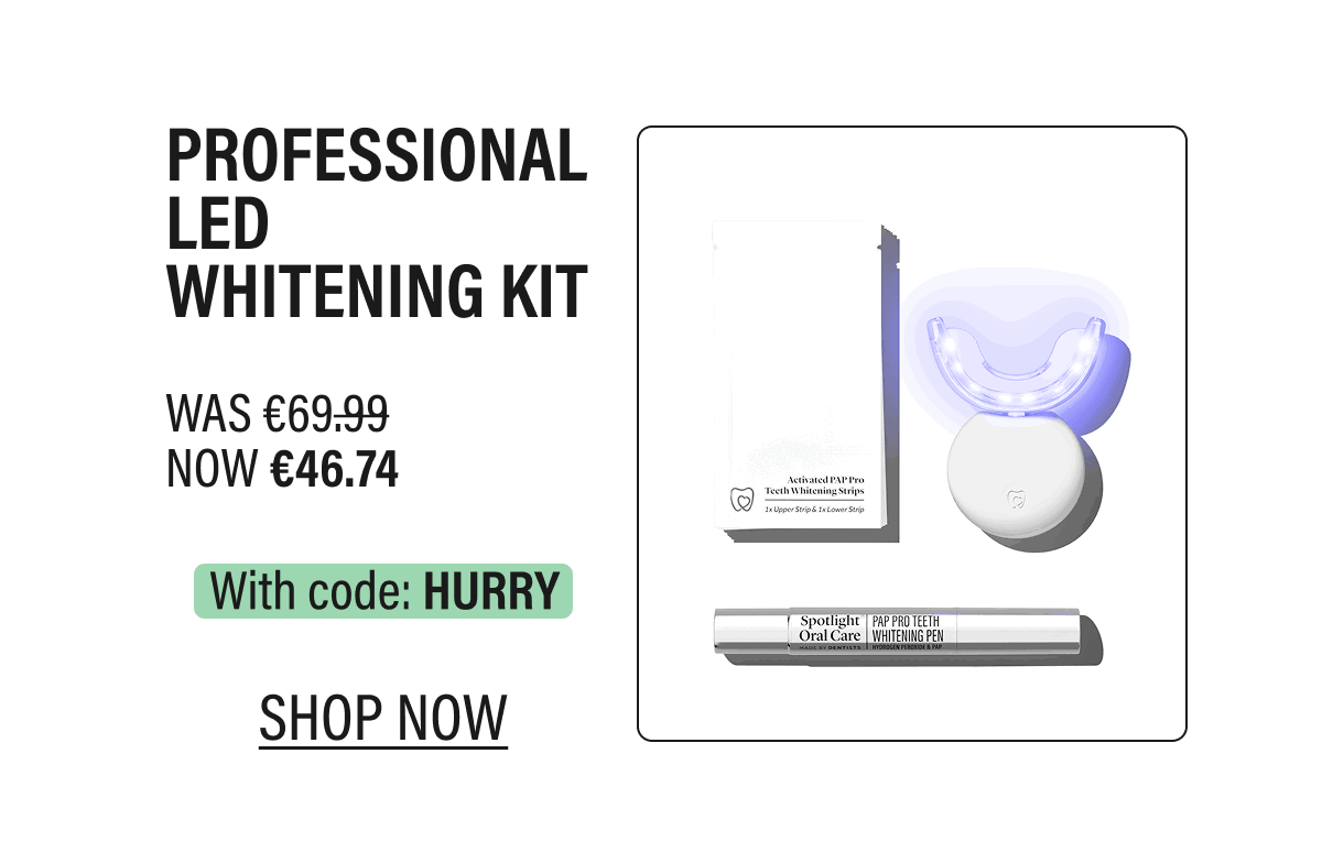 PROFESSIONAL LED WHITENING KIT | SHOP NOW
