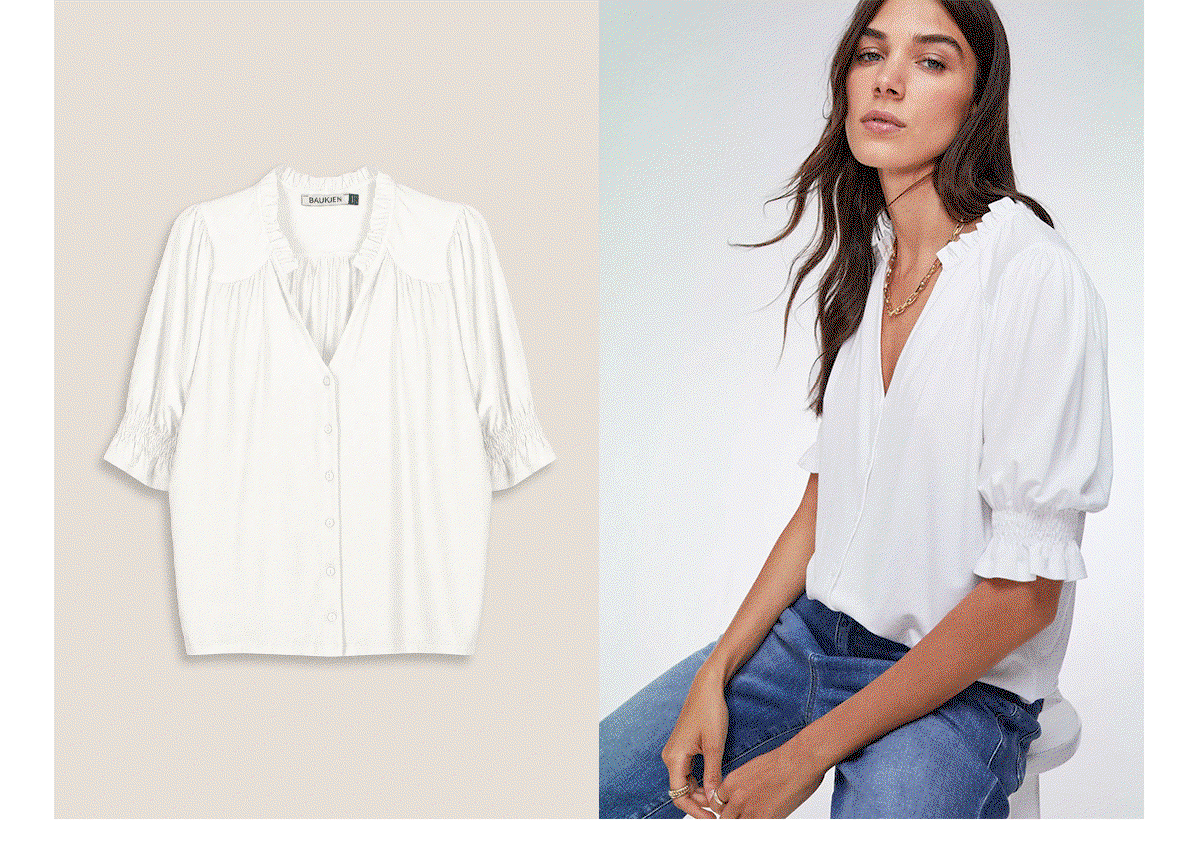 Noa Short Sleeve Blouse