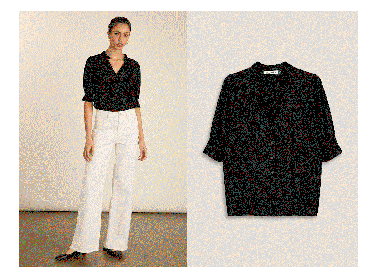 Noa Short Sleeve Blouse
