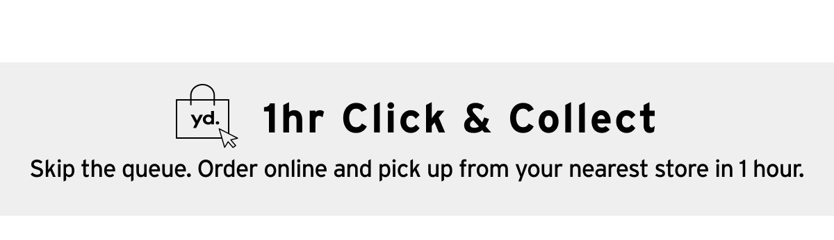 1 hour click and collect