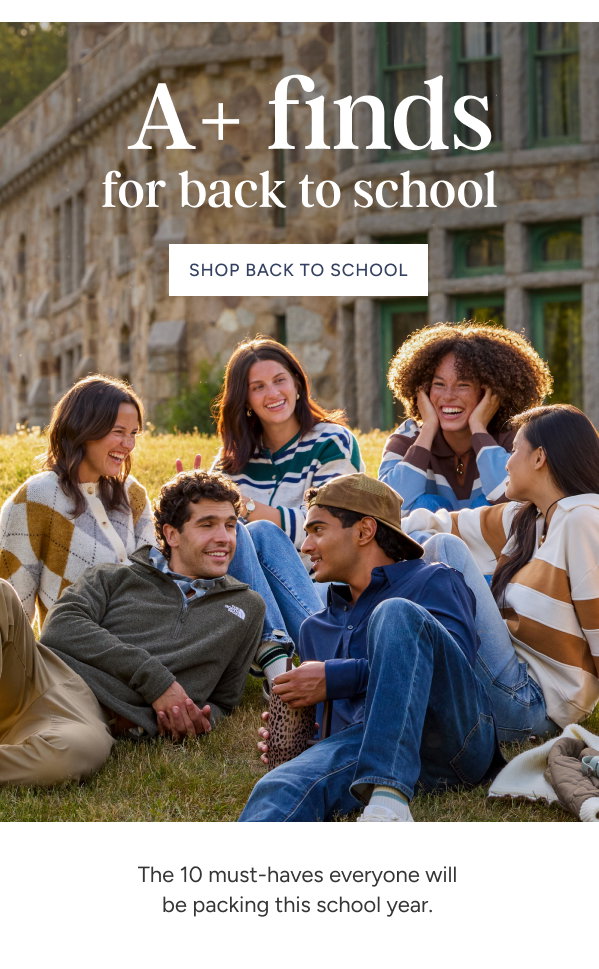 A+ Finds for Back to School