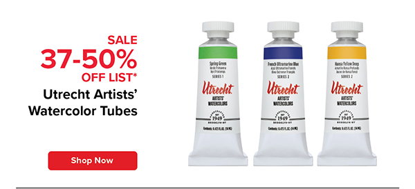 Utrecht Artists' Watercolor Tubes and Sets