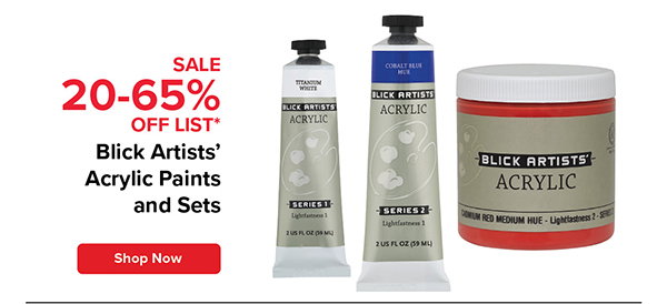Blick Artists' Acrylic Paints and Sets