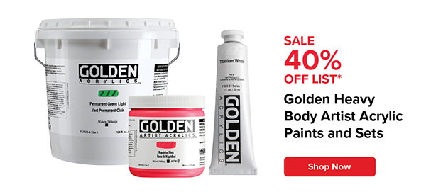 Golden Heavy Body Artist Acrylic Paints and Sets