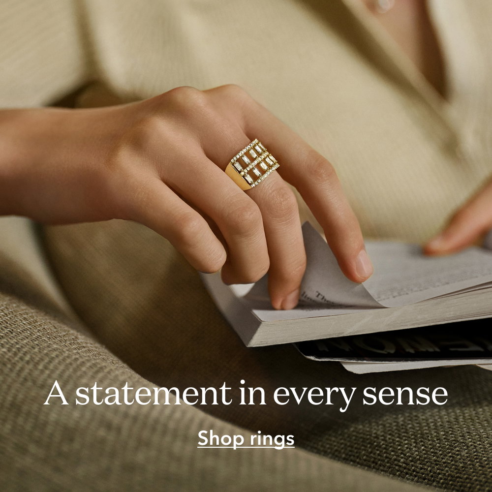 A statement in every sense | Shop rings