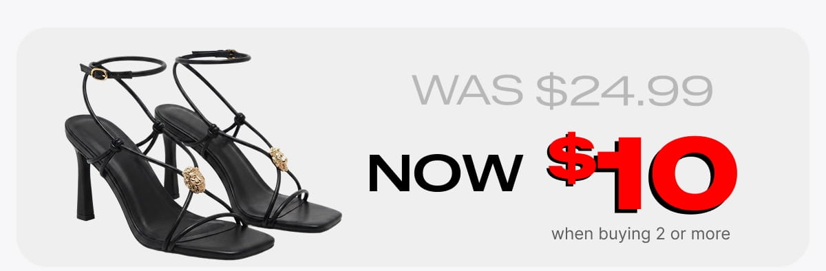 Shop Faux Leather Strappy Open Toe Stiletto Heels