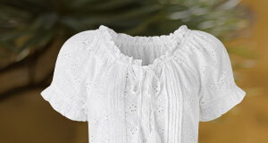 Beautiful Broderie Top