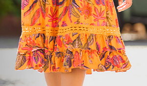 Amelia Floral Print Dress