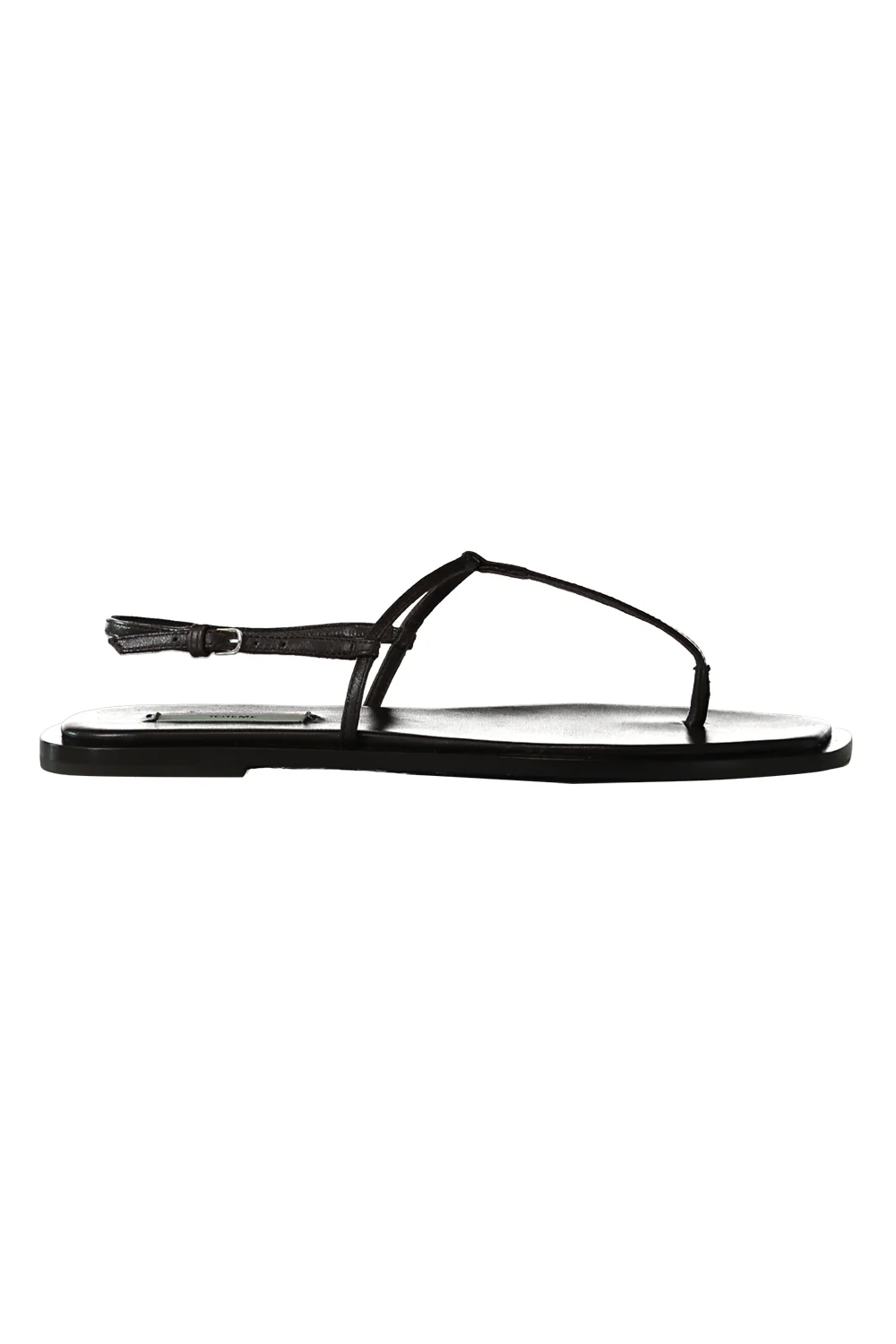 Image of t-strap sandal - bark