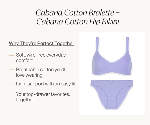 Bralette + Hip Bikini
