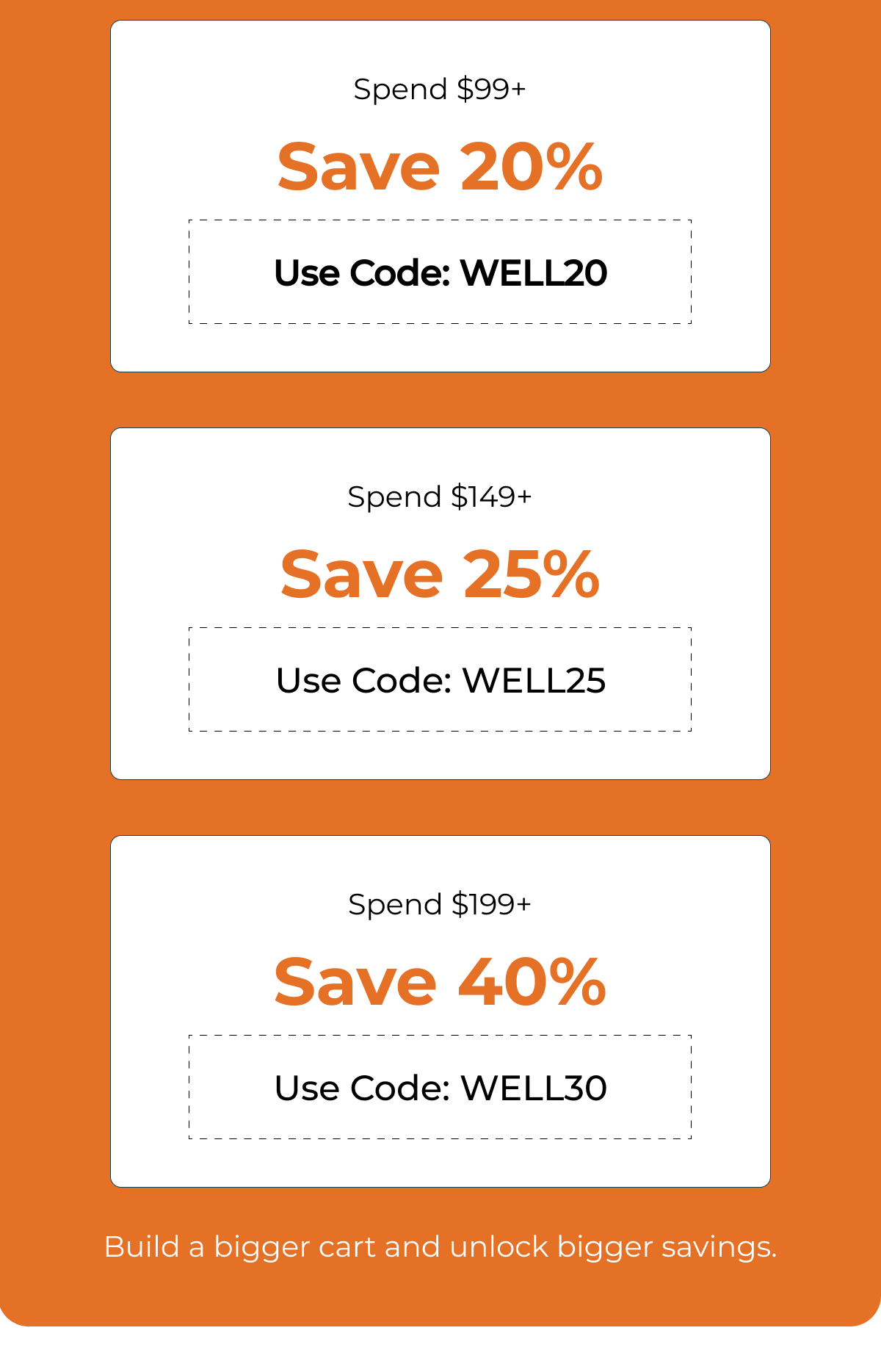 Pick Your Savings
