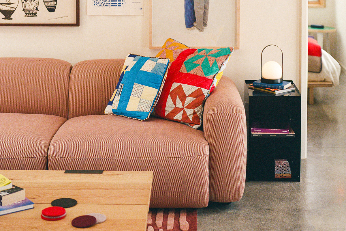 Close up: The Soft Serve Sectional & The Block