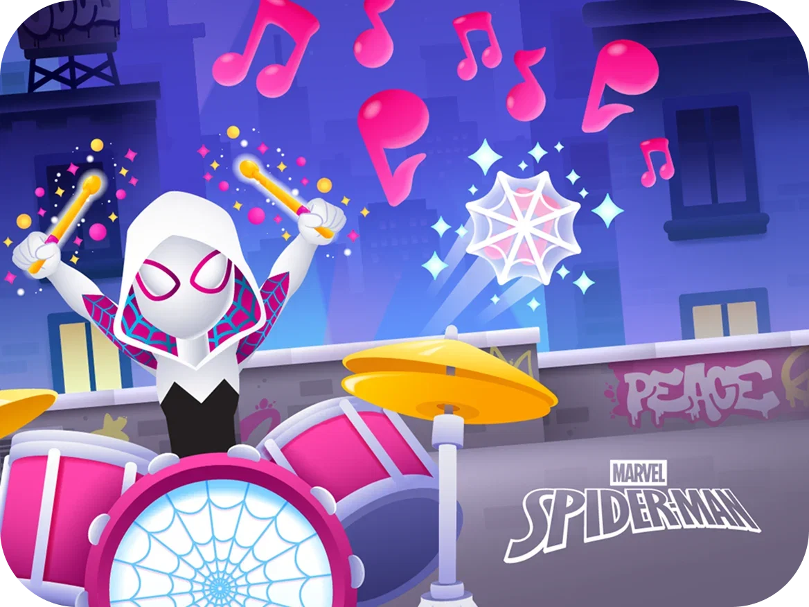 Marvel's Spider-Man: Ghost-Spider's Rock'n Math