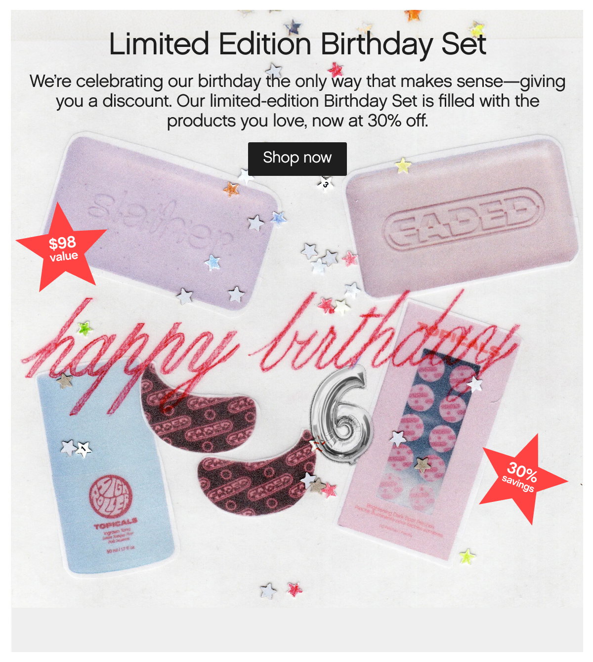 Limited Edition Birthday Set