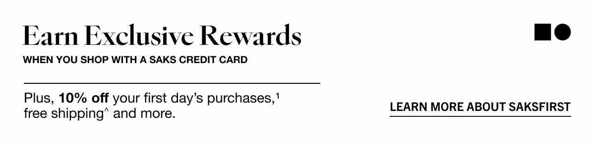 Apply for a SaksFirst Credit Card