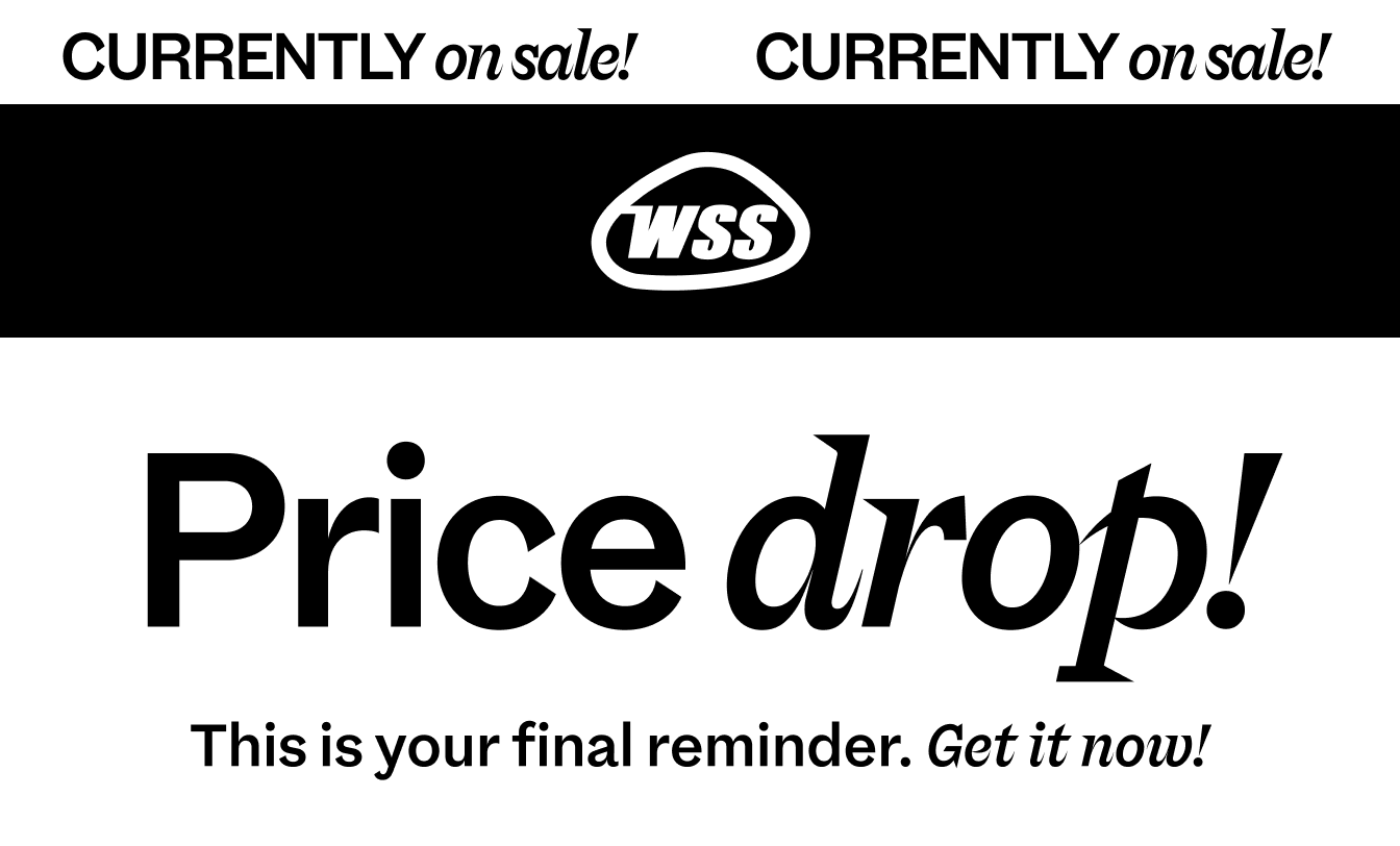 Price Drop! Currently On Sale!