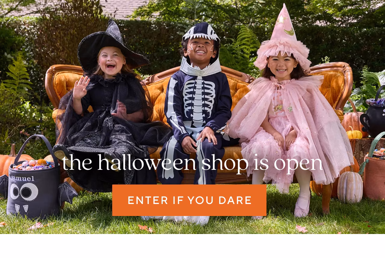 the halloween shop is open