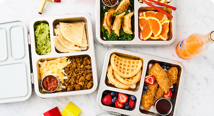 School day — Kid's Noshables, Bento Bundles, snacks, and lunchbox staples