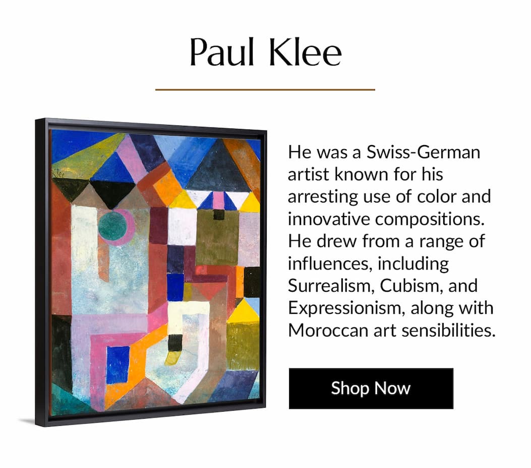 Paul Klee was one of the most innovative early to mid-20th-century artists
