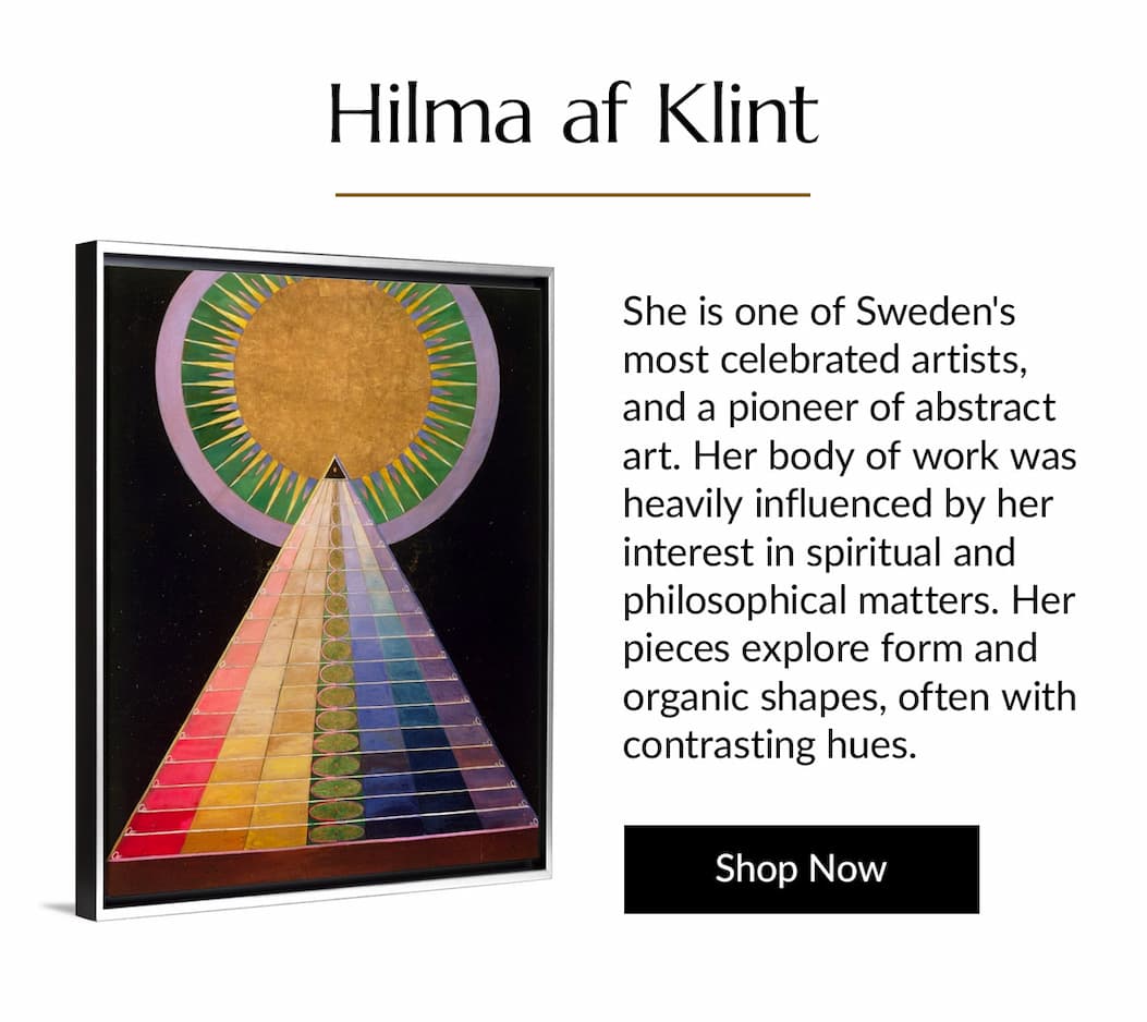 Hilma af Klint is a pioneer of abstract art