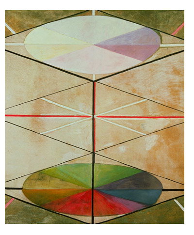 Her work often has organic shapes