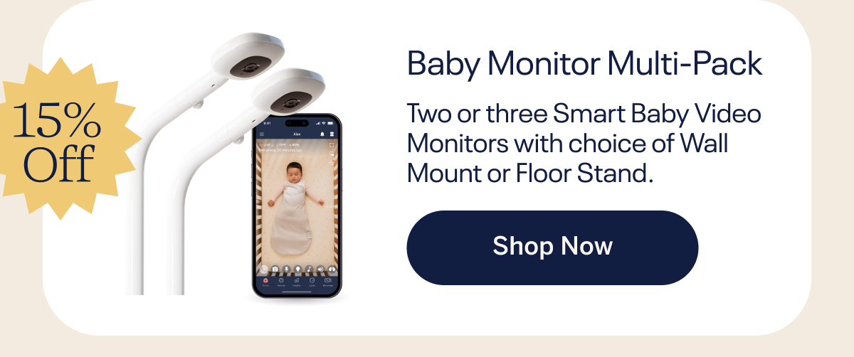15% off: Baby Monitor Multi-Pack