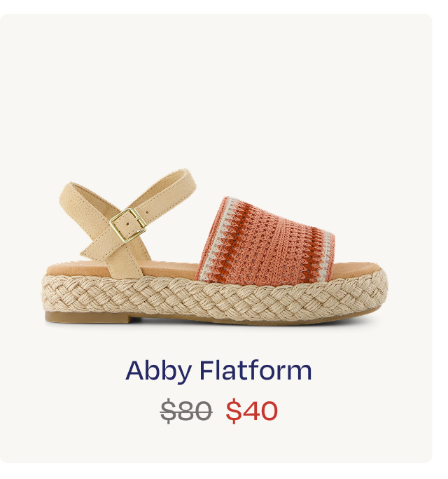 Abby Flatform Espadrille Sandal