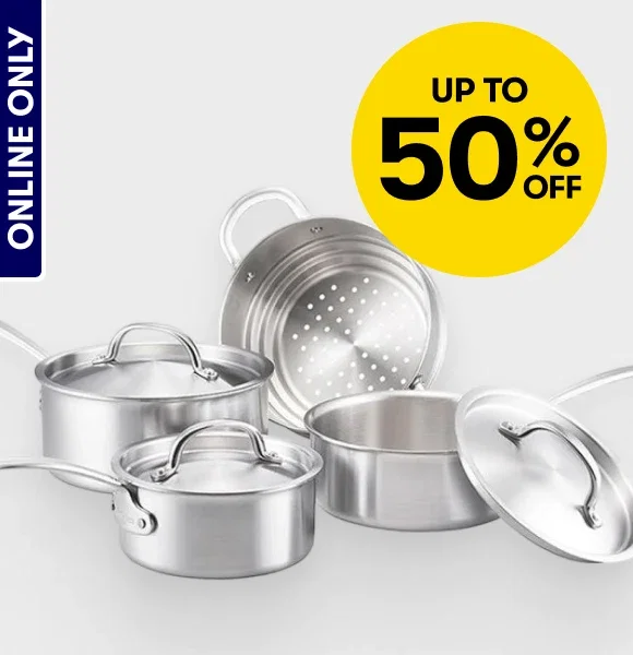 ONLINE ONLY | UP TO 50% OFF
