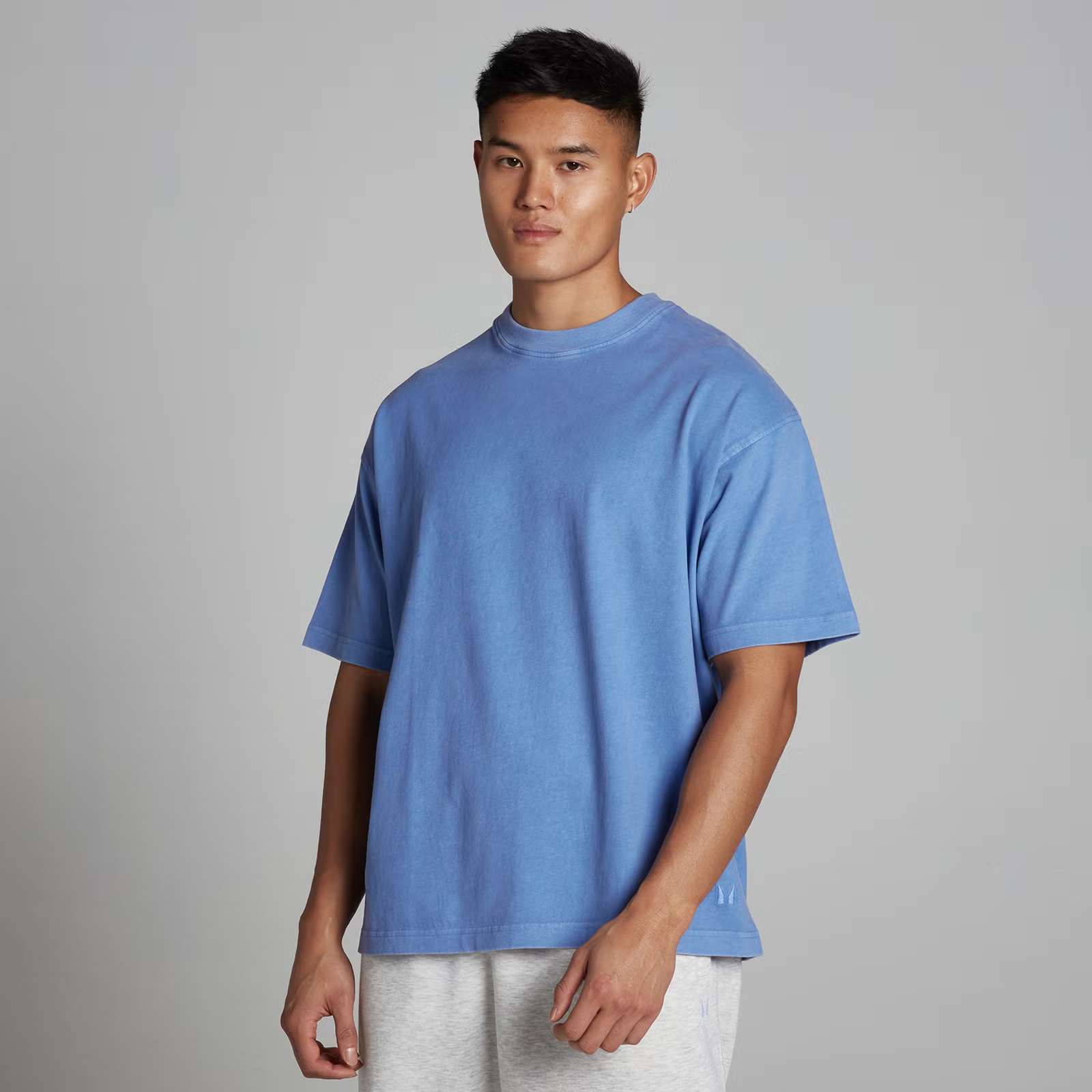 MP Heren Gewassen Oversized Katoenen T-Shirt