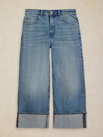 Shop Bailey Straight Turn Up Jean