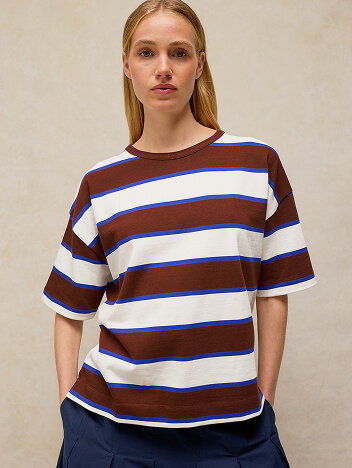 Shop Kat Stripe Midweight Tee