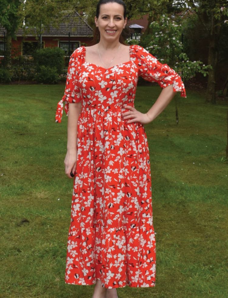 Designer Stitch Sewing Pattern Amira Dress (PDF)