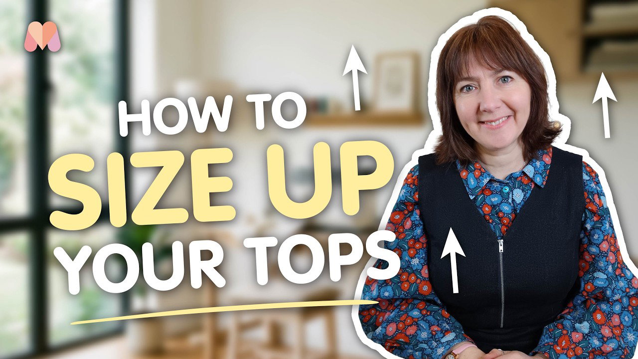 Learn how to size up a top with Jo