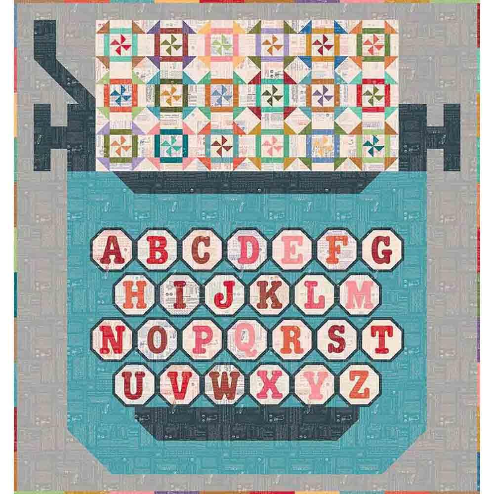 Image of Just My Type - TYPE/ography by Lori Holt - Riley Blake Designs - Box Quilt Kit