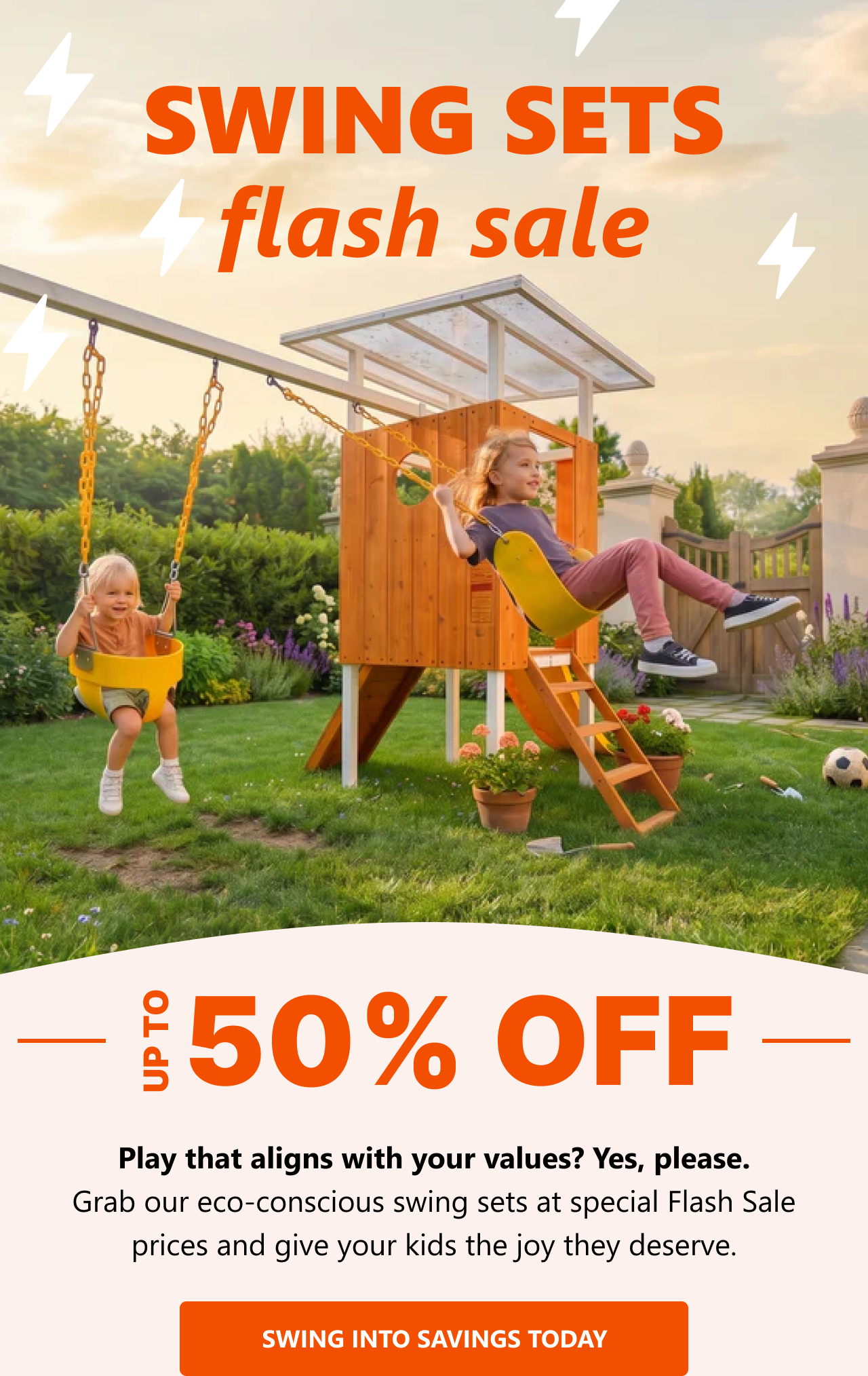SwingSets Flash Sale