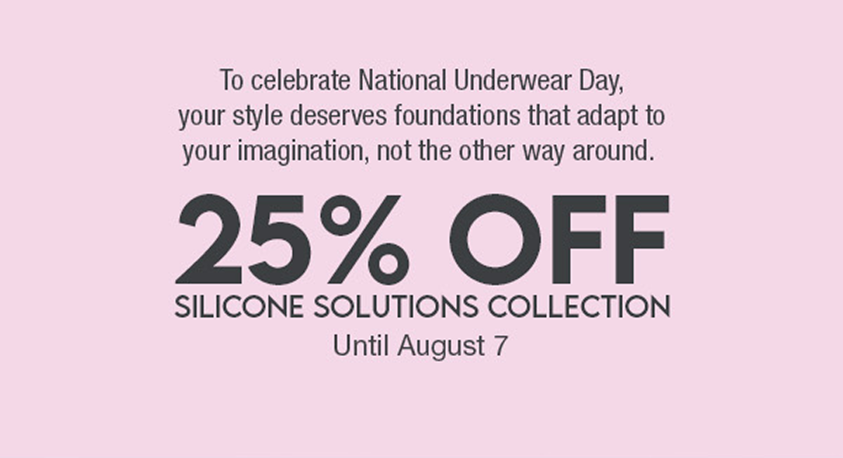 25 off silicone solutions collection