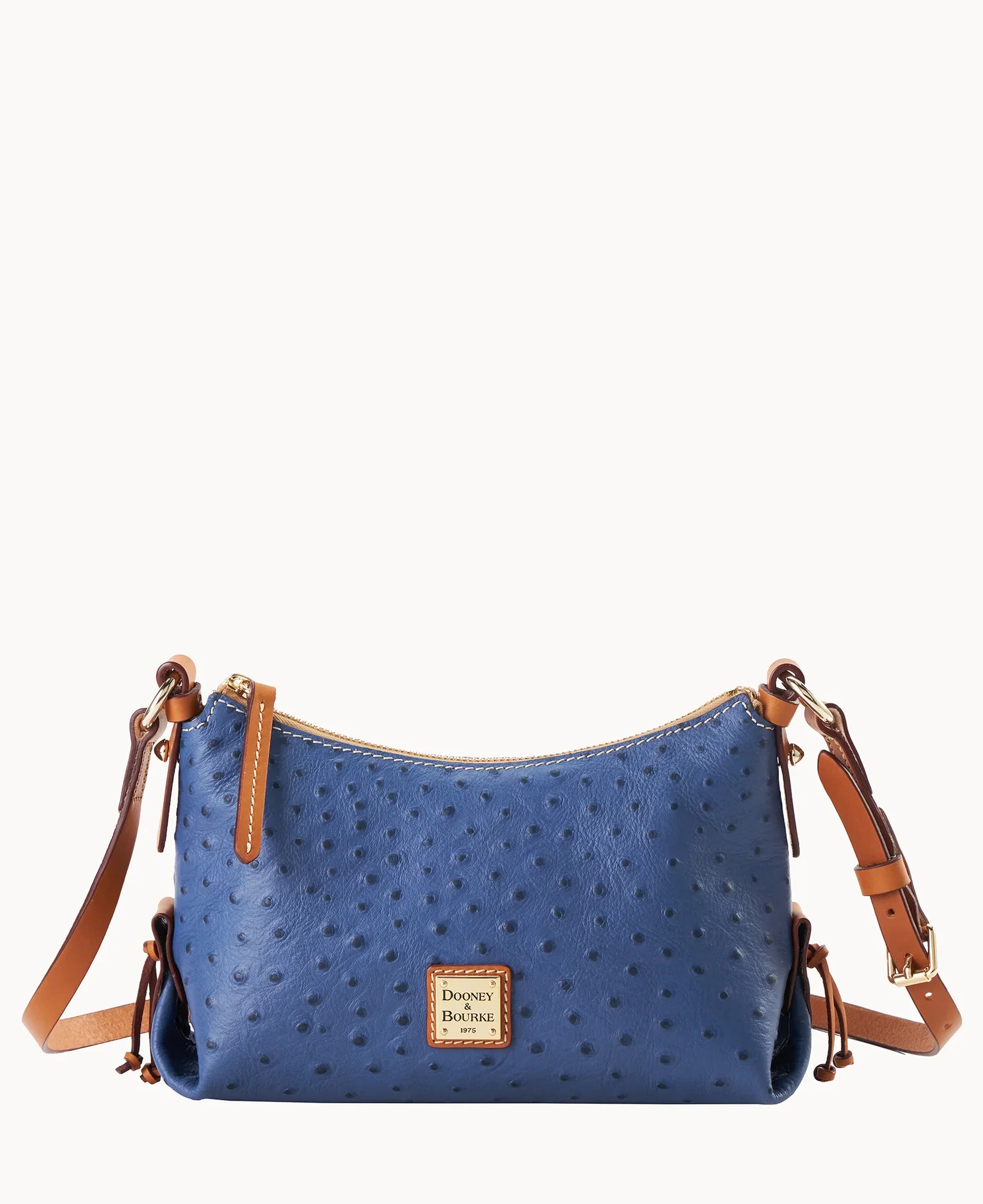 Image of Ostrich Hobo Crossbody 22