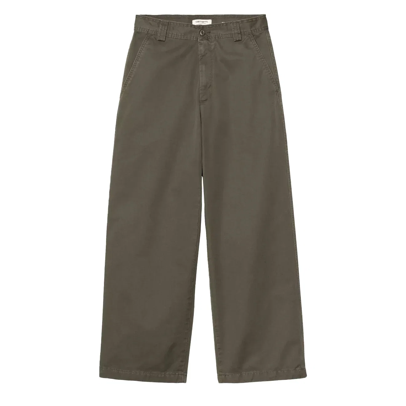 Image of Carhartt WIP Womens Novi Pant Cypress Stone Washed